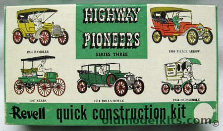 Revell 1/32 1911 Rolls Royce Highway Pioneers, H46-89 plastic model kit